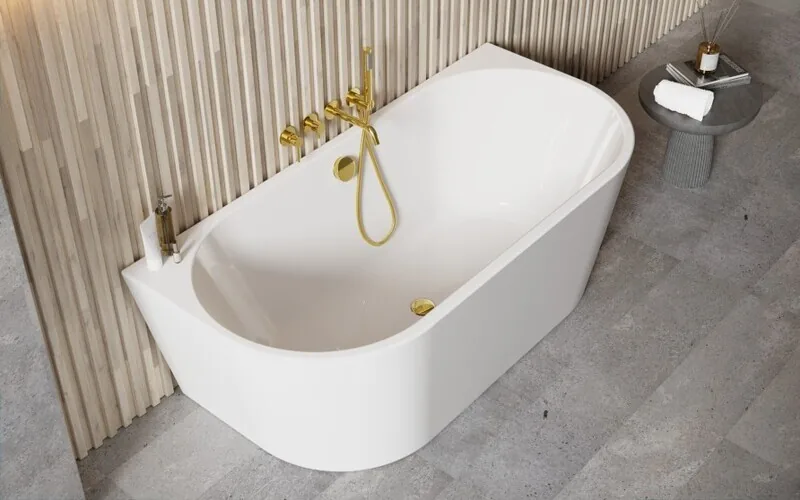 Besco corner bath